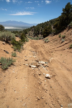 Road Into Park Canyon, Nevada (Ghost Town). Eric Thome, 2023