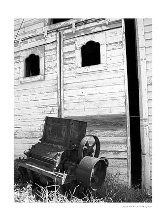 Prairie Ghost Town - Barn & Barley Mill